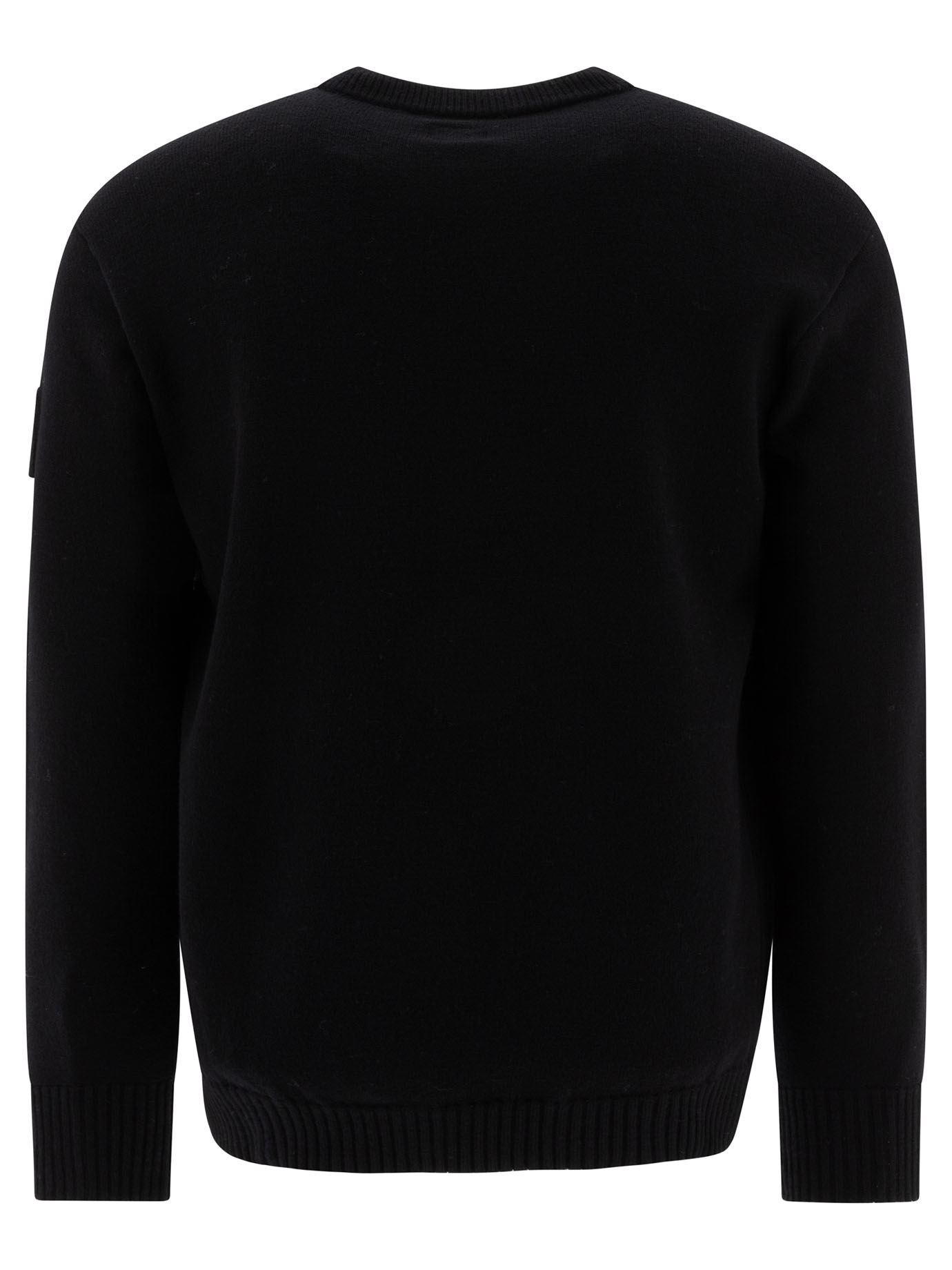 C.P. COMPANY Black   The Metropolis Series extrafine merino wool sweater